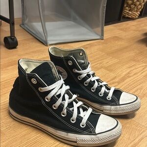 Converse Black and White Chuck Taylor Sneakers